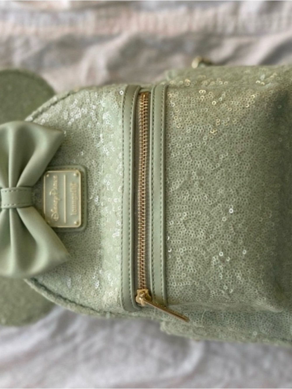 Disney Sequin Mint Loungefly